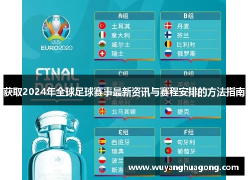 获取2024年全球足球赛事最新资讯与赛程安排的方法指南